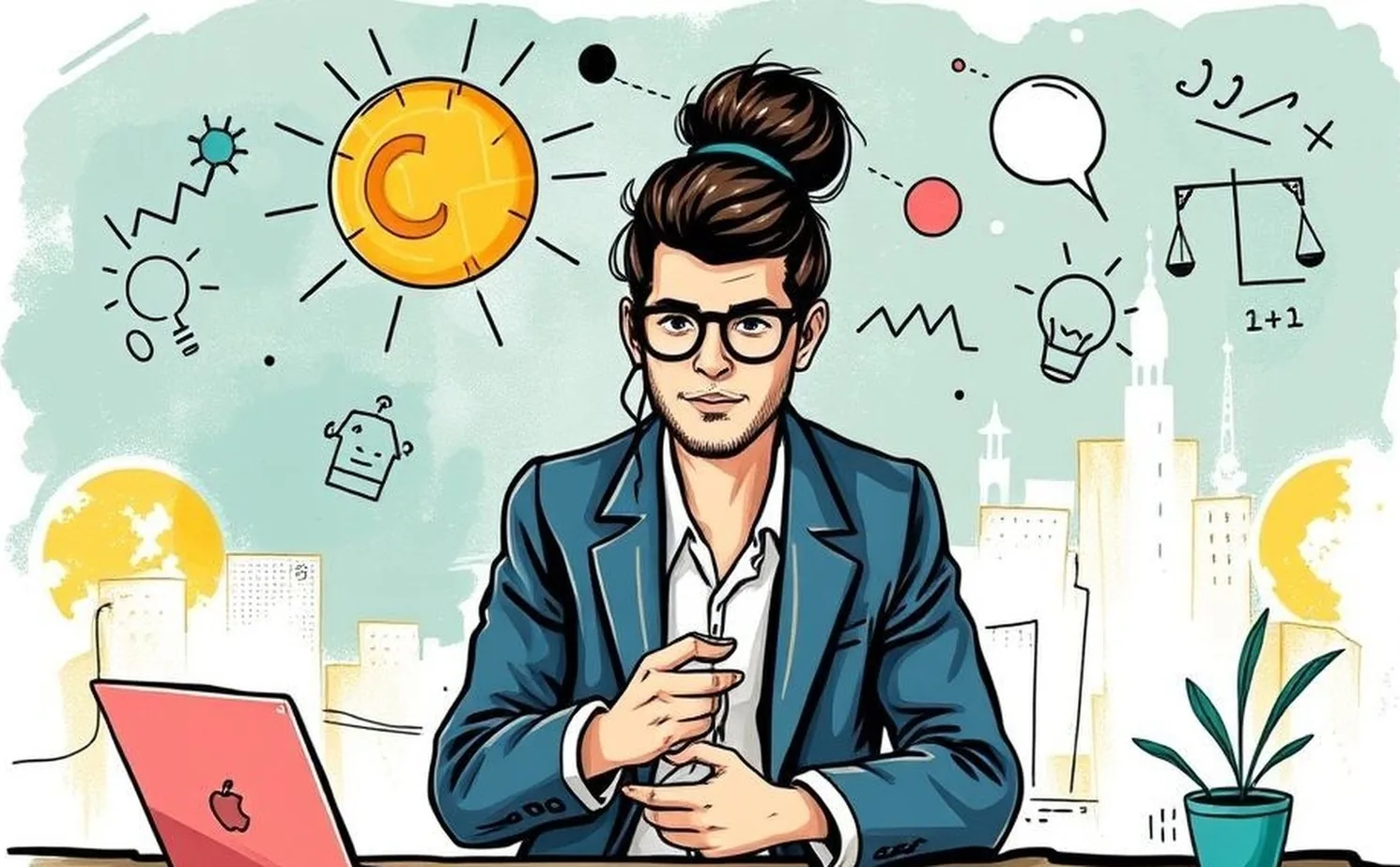 Creative business coaching through art